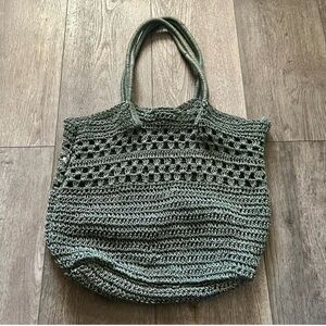 J.Jill Crochet Knit Handbag Purse